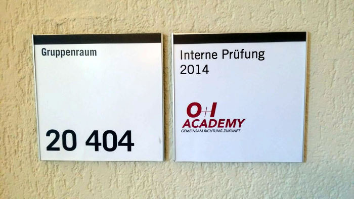 OIB Academy Interne Prüfungen 2014